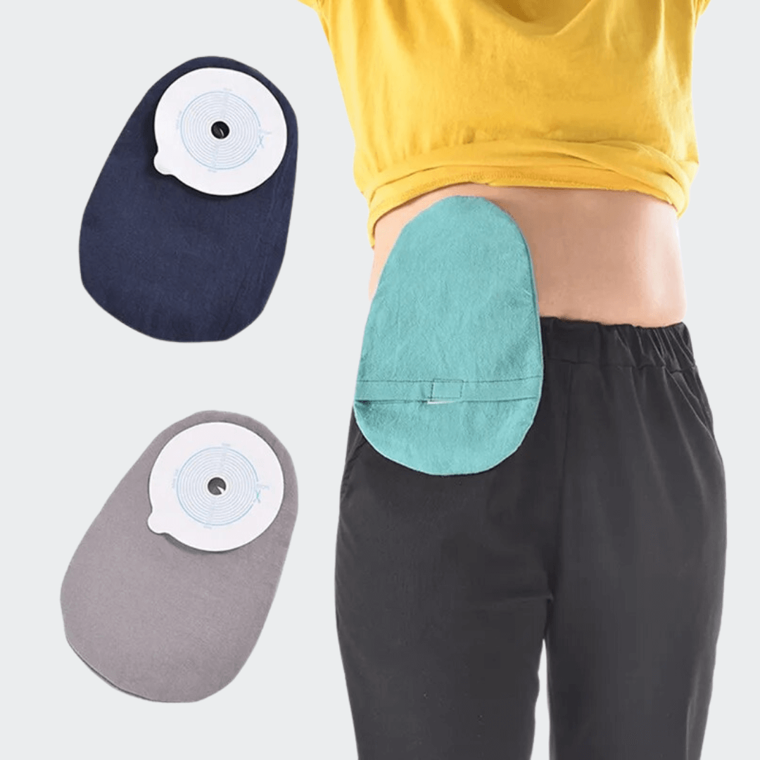 Ostomy Bag cover (Pre Order) - Maintaining your health is paramount, and our Ostomy Bag Pouch makes it effortless. Regularly cleaning the ostomy bag becomes a seamless part of your routine, contributing to your overall well-being and ensuring that the pro